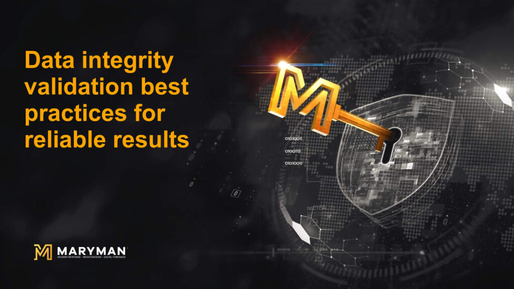 Data integrity validation best practices for reliable results